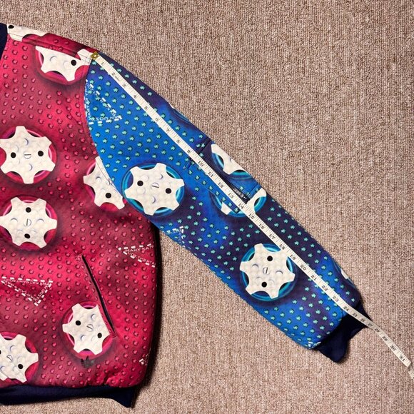 Rare 2014 Mary Katrantzou Adidas Originals Printed Bomber Jacket XL EUC - Picture 8 of 13